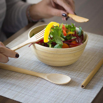 Natural Bamboo Flatware