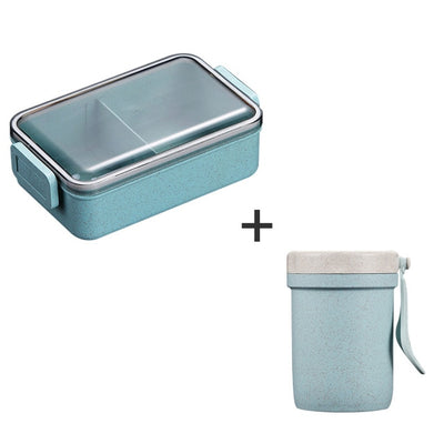 Japanese Microwave Bento Box Lunch Box Leak-Proof Bento Lunch Box Food Container