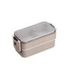 Japanese Microwave Bento Box Lunch Box Leak-Proof Bento Lunch Box Food Container