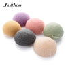 6 Colors Natural Konjac Konnyaku cosmetic puff and Makeupe Sponge