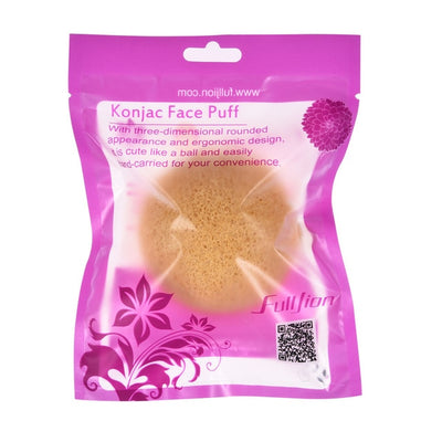 6 Colors Natural Konjac Konnyaku cosmetic puff and Makeupe Sponge