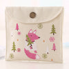 Girls Diaper Sanitary Napkin Storage Bag Canvas Sanitary Pads Package Bags Coin Purse Jewelry Organizer Credit Card Pouch Case 3