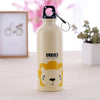 Cute Stainless Steel Reusable Kids Animal Print Bottle